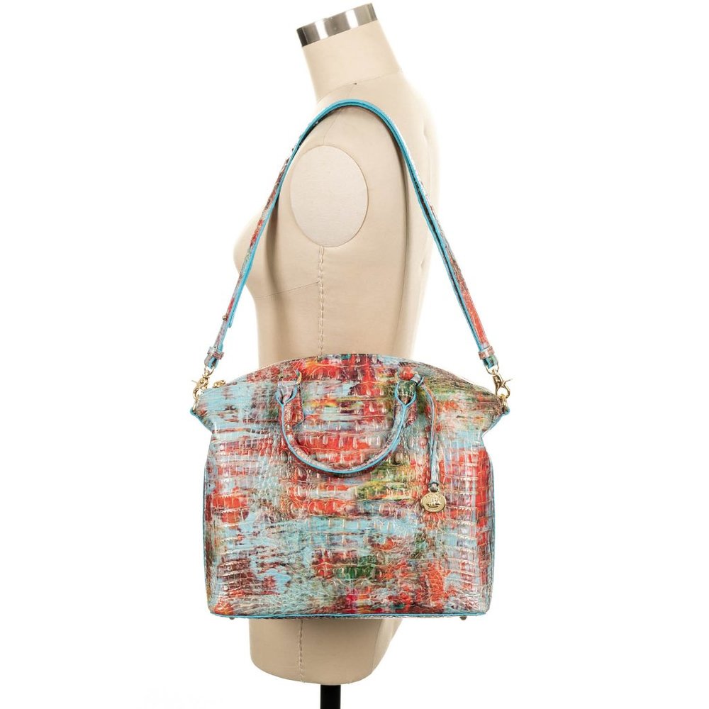 NWT BRAHMIN LARGE DUXBURY MELBOURNE LIBERTY - Picture 5 of 5